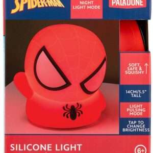 PALADONE LAMPADA SQUISHY GLOW SILICONE SPIDER-MAN MARVEL SPIDER-MAN - LAMPADE