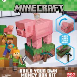 PALADONE SALVADANAIO MINECRAFT PIG CARD BUILD YOUR OWN MINECRAFT - GADGET
