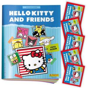 Panini Adesivi Hello Kitty Starter Set 5 Buste Hello Kitty - Carte Da Gioco/collezione