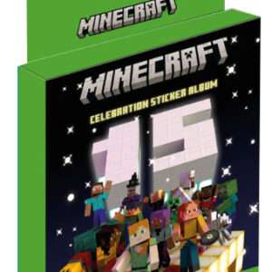 Panini Adesivi Minecraft 15th Ecoblister 5 Buste Minecraft - Carte Da Gioco/collezione
