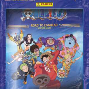 Panini Adesivi One Piece Road Egghead Starter Set 5 Buste One Piece - Carte Da Gioco/collezione