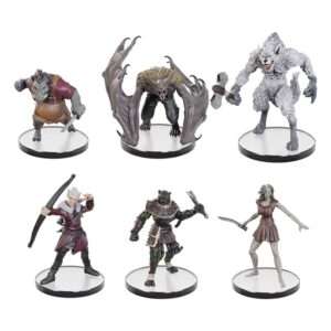 Pathfinder Battles Pre-painted Miniatures 6-pack Forest Stalkers Boxed Set Wizbambino