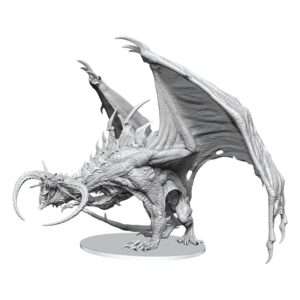 Pathfinder Deep Cuts Unpainted Boxed Miniature Diabolic Dragon Wizbambino