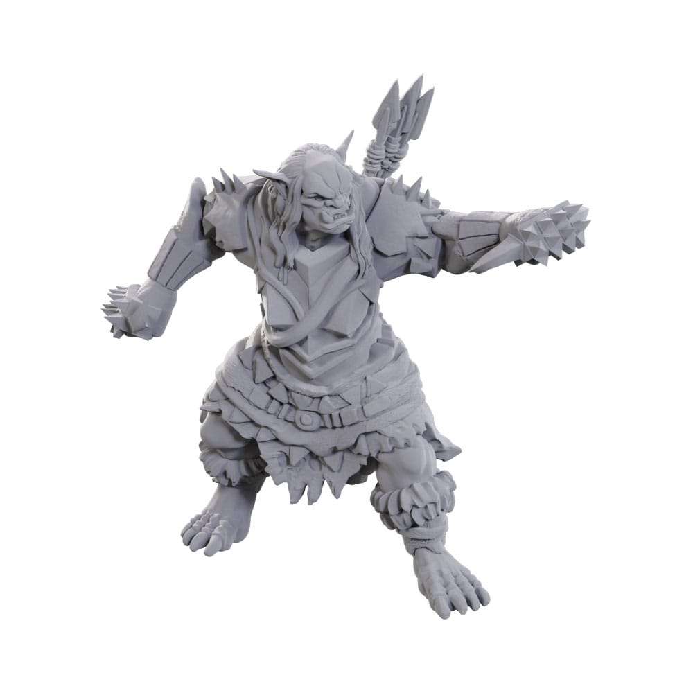 Pathfinder Deep Cuts Unpainted Miniatures Orc Brute Wizbambino