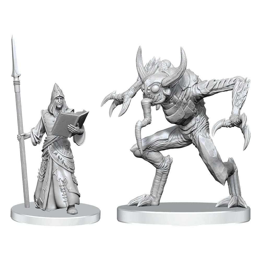 Pathfinder Deep Cuts Unpainted Miniatures Vloriak (despoiler Demon) & Demonologist Wizbambino