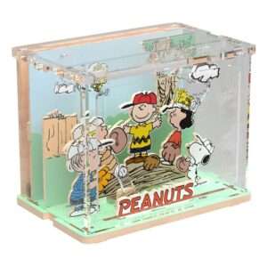 Peanuts Puremind DIY Construction Mini Scene Baseball Time Pantasy