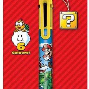 PENNA MULTICOLORE SUPER MARIO BLOCK - GADGET
