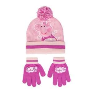 Peppa Pig Cappello E Guanti Set Cerdà