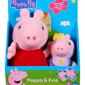 Peppa Pig Peluche Figures 2er Pack Character Options