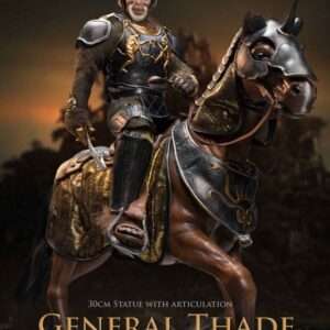 Planet Of The Apes Statua General Thade Con Horse 30 Cm Star Ace Toys