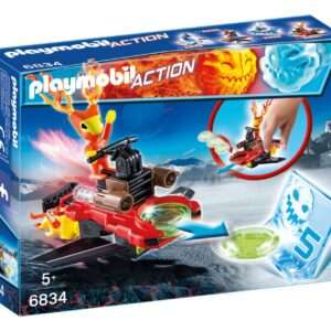 PLAYMOBIL 6834 - MAGMA CON SPACE-JET LANCIA DISCHI