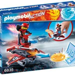 PLAYMOBIL 6835 - FIRE-ROBOT CON SPACE-JET LANCIA DISCHI
