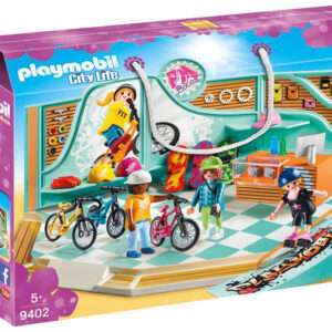 PLAYMOBIL 9402 - NEGOZIO DI SKATE E BICICLETTE