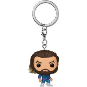Pocket Pop Portachiavi Dc Comics Aquaman E The Lost Kingdom Aquaman Funko
