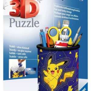 Pokémon 3d Puzzle Pencil Holder (54 Pezzi) Ravensburger