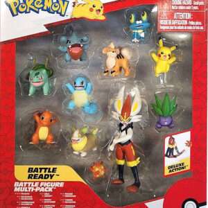Pokemon Battle Ready Figure Multi-Pack 10pz Jazwares
