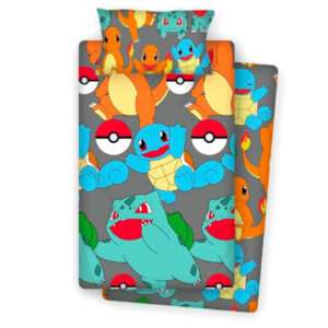 Pokemon Fogli Set Letto 90cm Nintendo