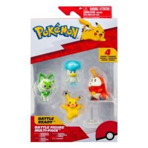 Pokémon Gen Ix Battle Figura Set Figura 4-pack Jazwares