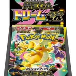 POKEMON JPN MEGA DREAM EX BOX 10 BUSTE POKEMON - CARTE DA GIOCO/COLLEZIONE