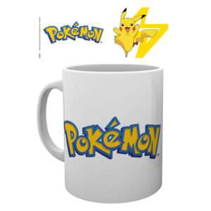 Pokemon Logo E Pikachu Tazza gb Eye