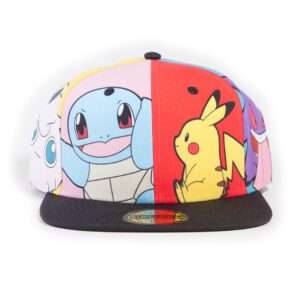 Pokémon -  Multi Pop Art Cappellino Snapback Difuzed