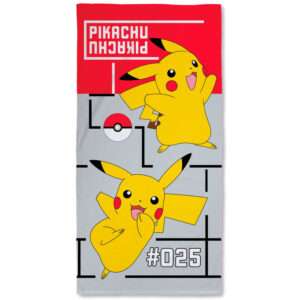 Pokemon Pikachu Cotone Telo Mare Nintendo