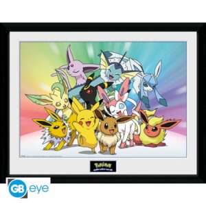 Pokemon Stampa Incorniciata "Eevee" (30x40) GB Eye