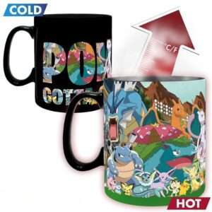 Pokemon - Tazza Heat Change - 460 Ml - "gotta Catch Em All" Carton