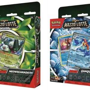 Pokémon TCG Mazzo Lotte Deluxe Meowscadata Ex e Quauaval Ex (ITA)