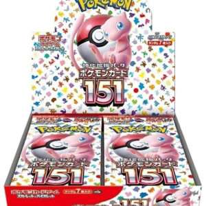 Pokémon TCG Scarlatto e Violetto 151 Booster Box da 20 Buste (JAP) The Pokémon Company