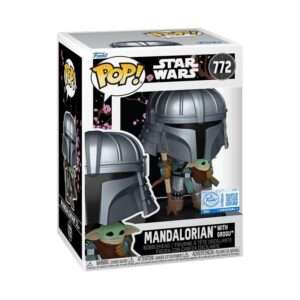 Pop Figura Star Wars Impressions  Mandalorian Con Grogu Esclusiva Funko