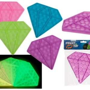 POP TOY FIDGET DIAMANTI FLUORESCENTI GADGET