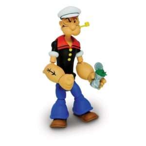 Popeye Classics Action Figura Popeye 15 Cm Boss Fight Studio Scatola Rovinata
