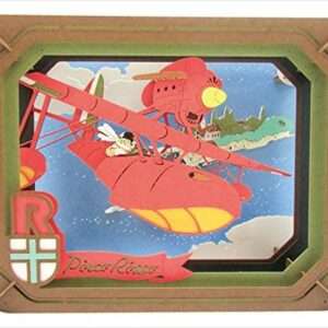 PORCO ROSSO ADRIATIC SEA PAPER THEATER 3D POSTER ENSKY