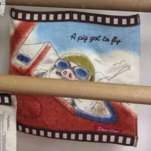 Porco Rosso Mini Asciugamano Marco's Seaplane Marushin