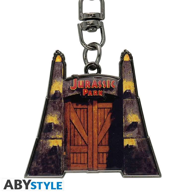 PORTACHIAVI JURASSIC PARK GATES MOVIES - GADGET