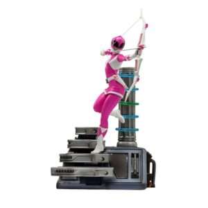 Power Rangers Bds Art Scale Statua 1/10 Ranger Rosa 23 Cm Iron Studios