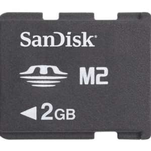 PSP GO!SANDISK MEMORY STICK MICRO M2 2GB CARD/HARD DISK CONSOLE - MEMORIE