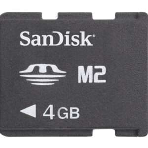 PSP GO!SANDISK MEMORY STICK MICRO M2 4GB CARD/HARD DISK CONSOLE - MEMORIE