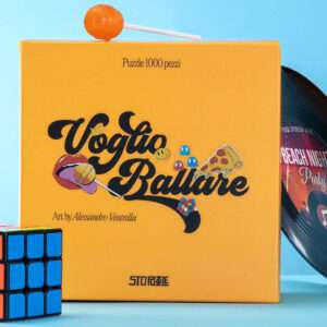 PUZZLE 1000PZ VOGLIO BALLARE ART BY ALESSANDRO VENTRELLA STOPUZZLE - GIOCHI DA TAVOLO/SOCIETA'