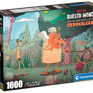 PUZZLE 1000PZ ZEROCALCARE IL MONDO NON MI RENDERA' CATTIVO TV SERIES - GIOCHI DA TAVOLO/SOCIETA'