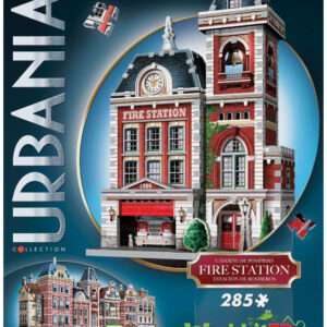PUZZLE 3D 285PZ URBANIA FIRE STATION ALTRI BRAND - GIOCHI DA TAVOLO/SOCIETA'