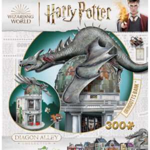 PUZZLE 3D 300PZ HARRY POTTER GRINGOTTS BANK HARRY POTTER - GIOCHI DA TAVOLO/SOCIETA'