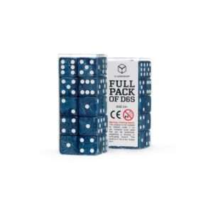Q Workshop Dice Set Full Pack D6 Cobalt (20) Q Workshop