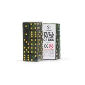 Q Workshop Dice Set Full Pack D6 Green (20) Q Workshop