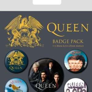 Queen Spilla Badges 5-pack Classic Pyramid International