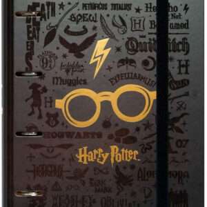 RACCOGLITORE AD ANELLI PREMIUM A4 HARRY POTTER OCCHIALI - CANCELLERIA/SCUOLA