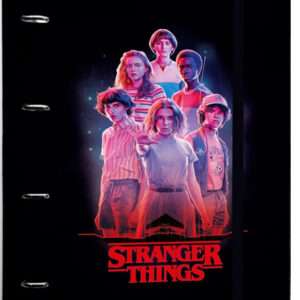 RACCOGLITORE AD ANELLI PREMIUM A4 STRANGER THINGS TV SERIES - CANCELLERIA/SCUOLA