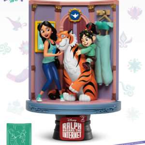 Ralph 2 Statua Jasmine & Vanellope D-Stage Diorama Figura 15 cm Beast Kingdom