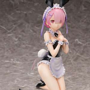 RE ZERO RAM BARE LEG BUNNY VER ST STATUA FREEING